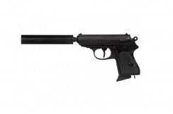 Réplique de pistolet Allemand, avec silencieux