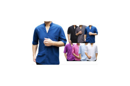 Camisa china de manga corta
