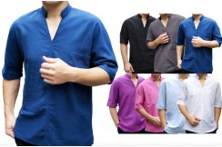 Chinese Shirt Short Sleeves