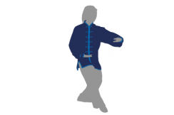 Tai Chi/ Taiji Top, Classic, Blue (100cm)