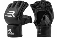 GANTS DE SPARRING MMA DAX PRO LINE NOIR & GRIS