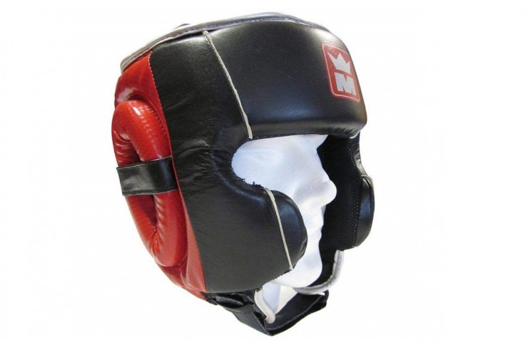 Full face helmet, Leather - Fullguard Training, Montana