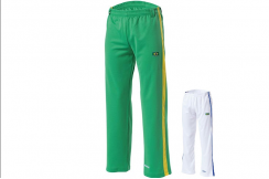 Pantalon de Capoeira - Style Brésil avec bandes