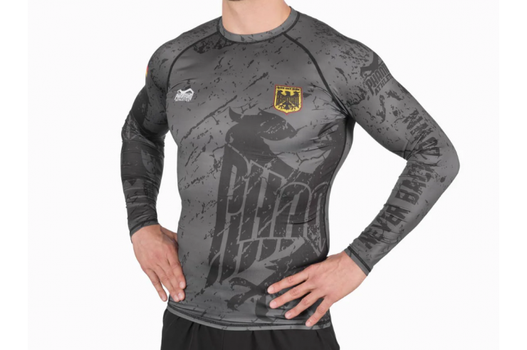 Camiseta de compresión, Mangas largas - Germany, Phantom Athletics