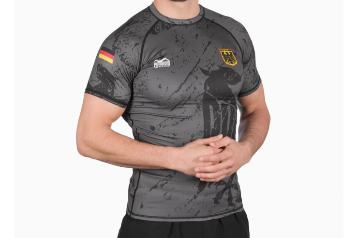T-shirt de compression, Manches courtes - Germany, Phantom Athletics