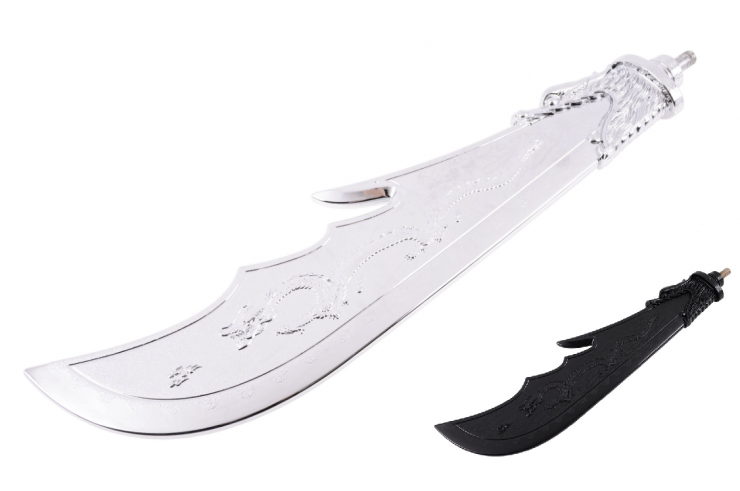 Guan Dao Halberd Blade, Black Polypropylene