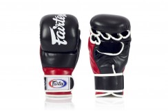 MMA Gloves, Leather - V18, Fairtex