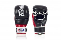 MMA Gloves, Leather - V18, Fairtex
