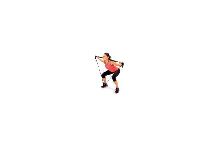 Gymbar, Squat Bar - Resistance Elastic, Sveltus