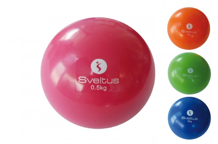 Balle lestée (500g/1Kg/1.5Kg/2Kg) - Sveltus