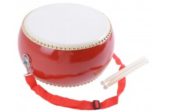Tambor pequeno, vermelho