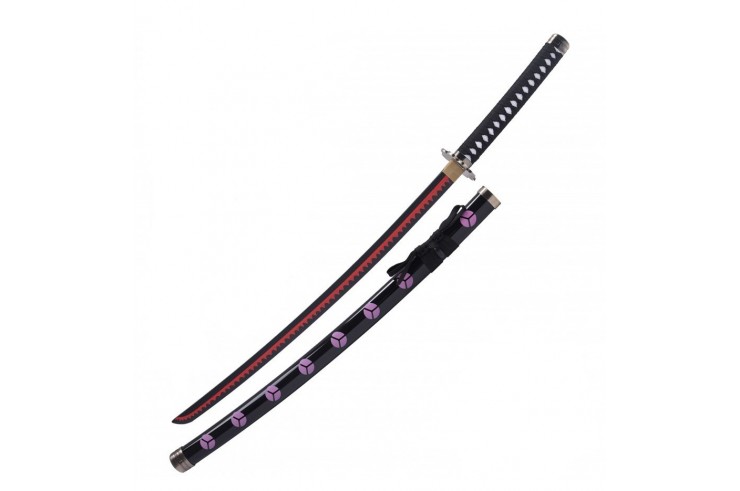 Katana avec lame en bois Shusui, l'Eau Automnale, Zoro - One Piece