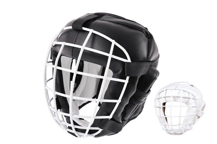 Casco de combate de rejilla, Negro - Yoseikan Budo, Noris