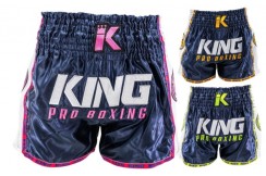 Pantalones cortos Kick & Thai - Neon, King Pro Boxing