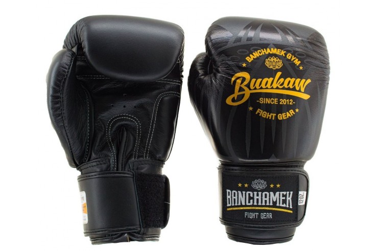 Muay Thai Gloves, Leather - Buakaw, Booster
