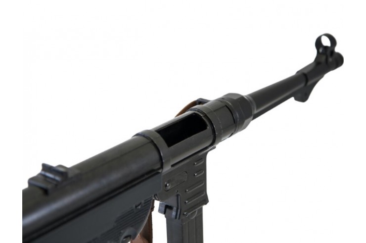 Submachine gun with lanyard, Metal & plastic - MP40 replica