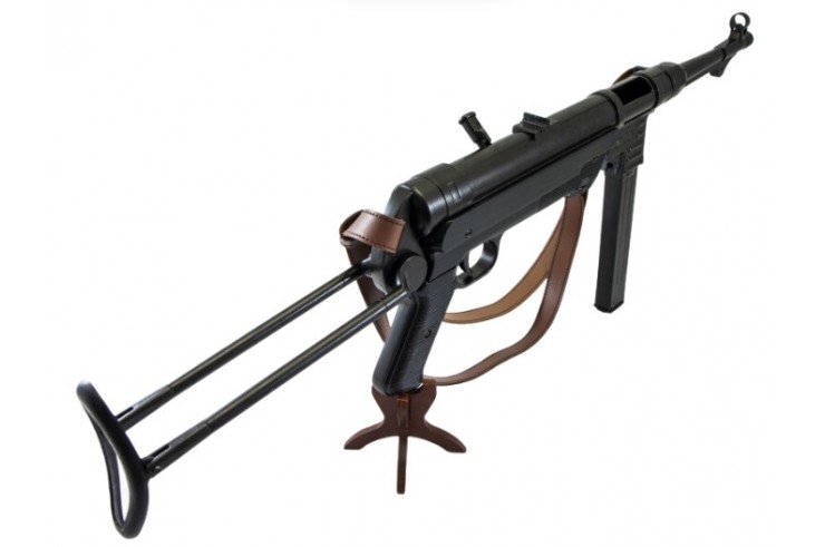 Pistolet mitrailleur avec lanière, Métal & plastique - Réplique MP40
