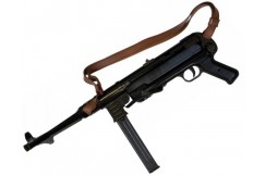 Submachine gun with lanyard, Metal & plastic - MP40 replica