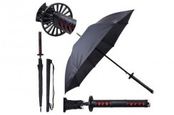 Umbrella with Katana handle, Tanjiro - Demon Slayer