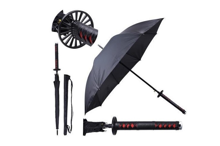 Parapluie avec manche Katana, Tanjiro - Demon Slayer