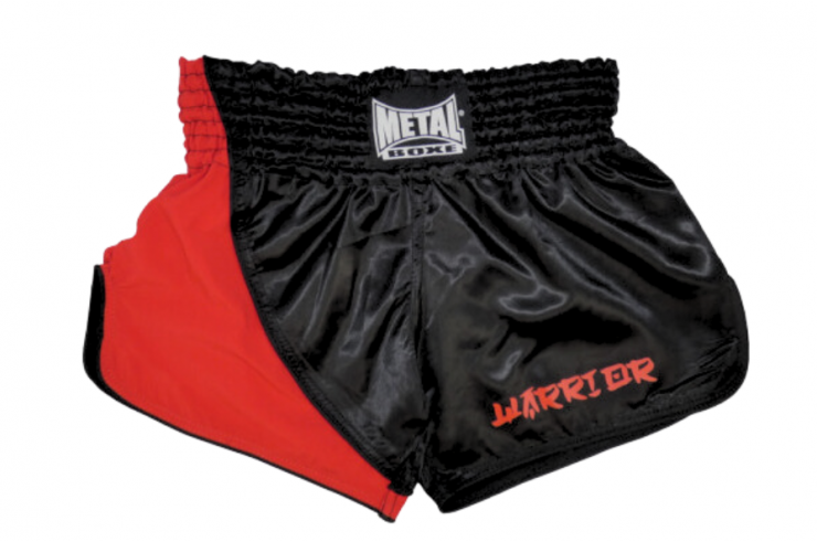 Short Kick/Thaï, Warrior - MBTEX112, Metal Boxe