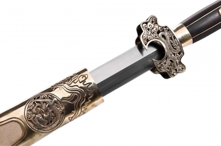 Épée Ming Jian, Dynastie Ming - White Serpent, Forge LK Chen