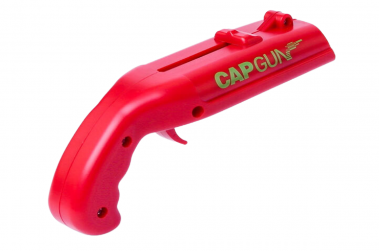 Bottle opener pistol/mini-gun Capgun