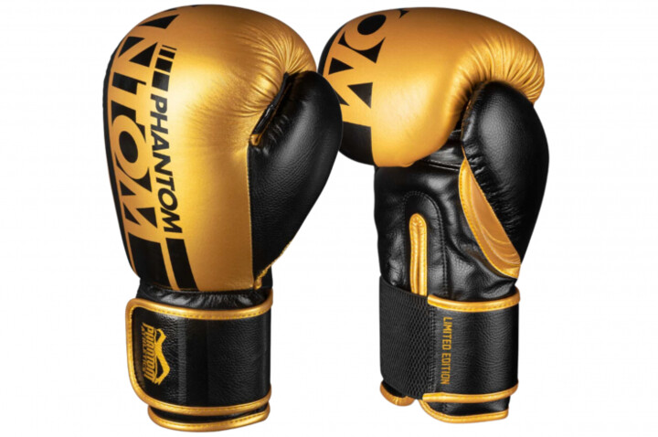 Luvas de Boxe - Apex Elastic Gold, Phantom Athletics