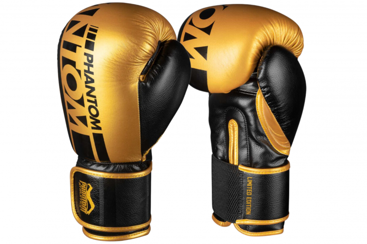 Guantes de boxeo - Apex Elastic Gold, Phantom Athletics