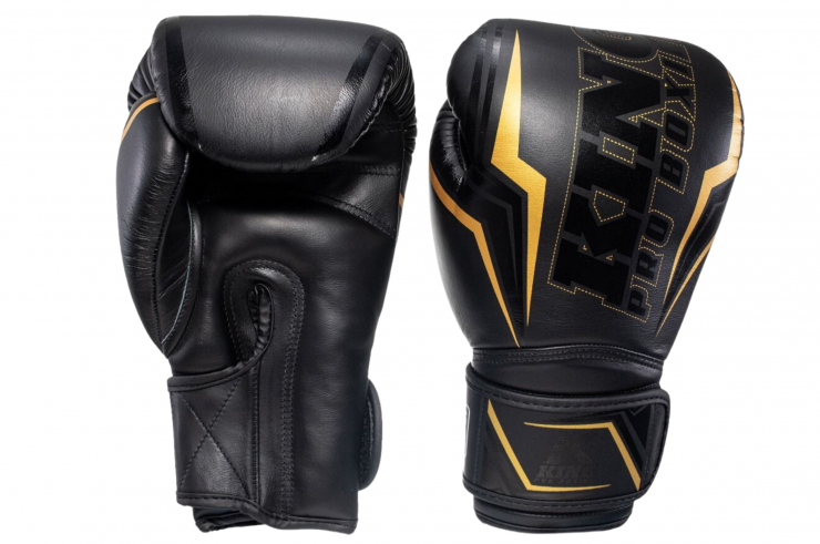 Luvas de boxe, couro - Thor, King pro Boxing