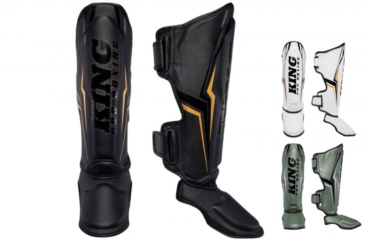 Shin Guards & Feet, Leather - Thor, King pro Boxing