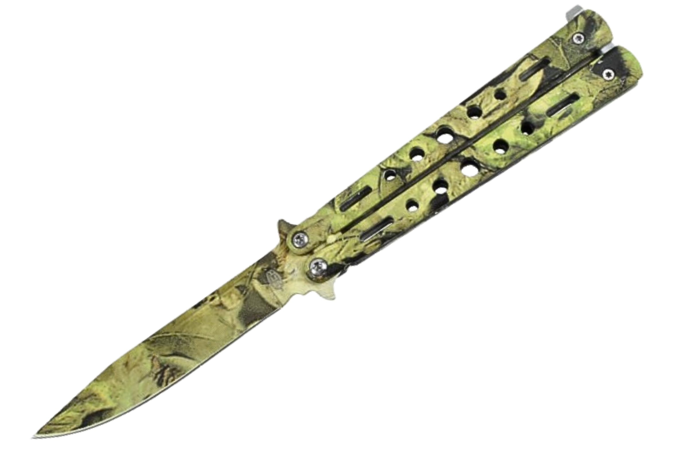 Cuchillo Mariposa - Follaje, Acero inoxidable (22cm) 