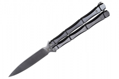 Butterfly Knife - Skeleton, Stainless steel (24cm)