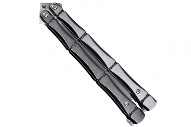 Butterfly Knife - Skeleton, Stainless steel (24cm)