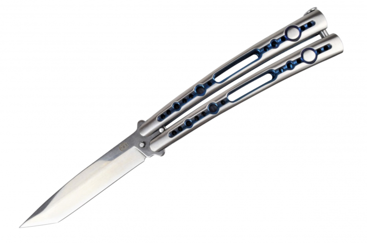 Papillon knife, Rambo - Stainless steel (24 cm)