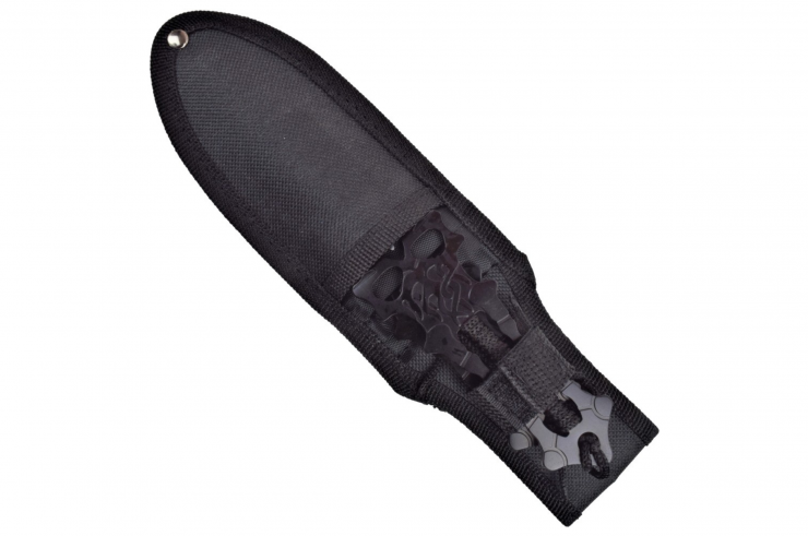 Kunai Calavera Acero Negro - Juego de 3 (20 cm)