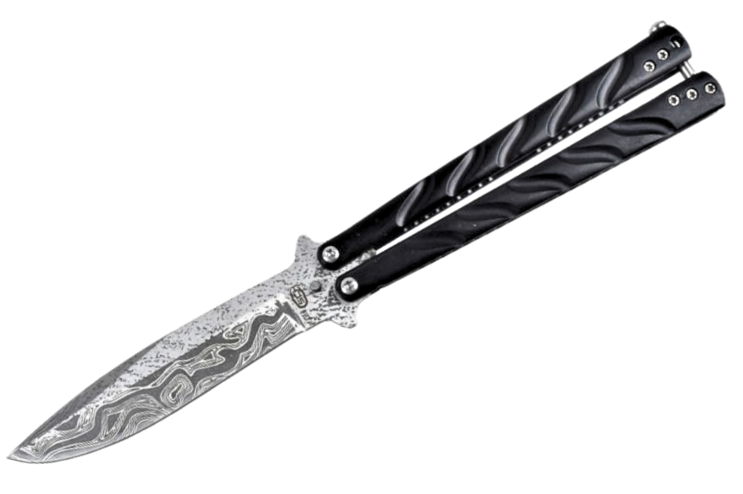 Butterfly Knife - Storm, Stainless steel (23cm) - DragonSports.eu