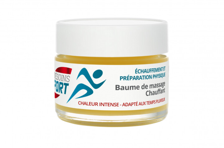 Bálsamo de massagem aquecedor, Kinésoins