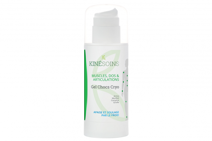 Gel Chocs Cryo, Arnica & Menthol - Soin par le froid, Kinésoins