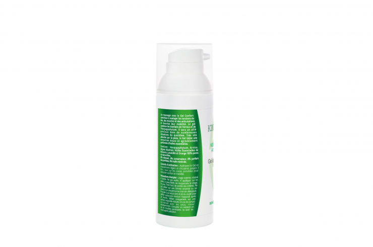 Gel de massagem conforto, Kinésoins