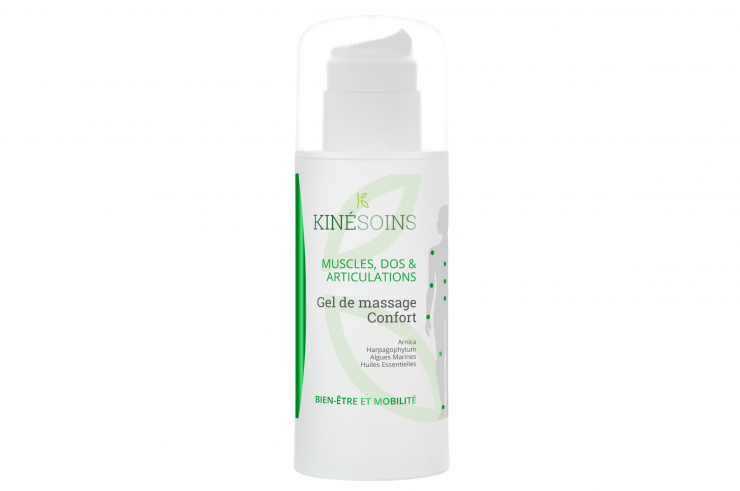 Comfort massage gel, Kinésoins