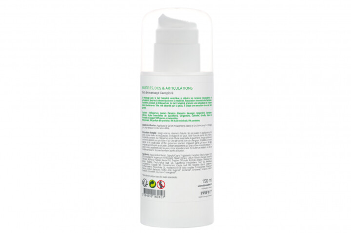 Gel de masaje confort, Kinésoins