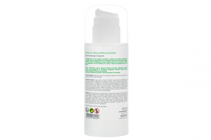 Gel de massagem conforto, Kinésoins