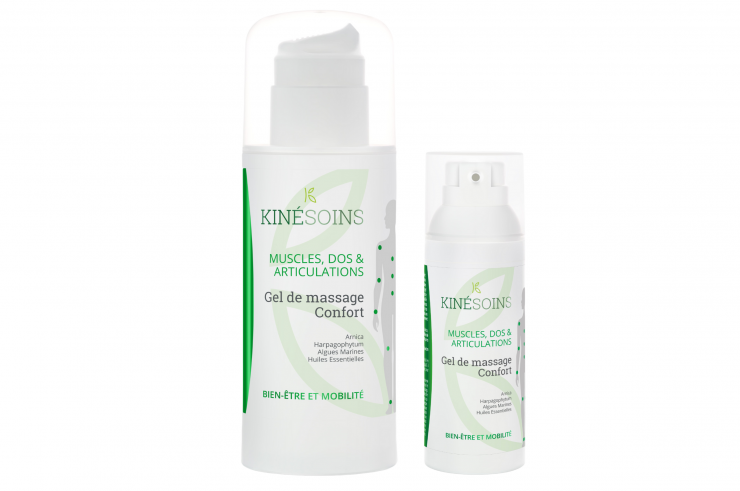 Gel de massagem conforto, Kinésoins