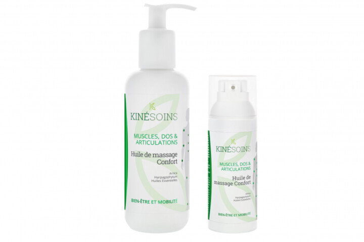 Aceite de masaje confort, Kinésoins
