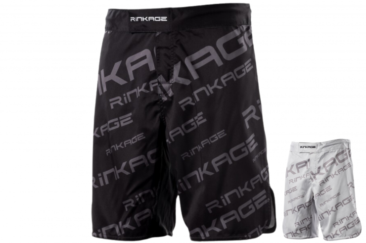 Long MMA shorts - Basis Multiple Logo, Rinkage