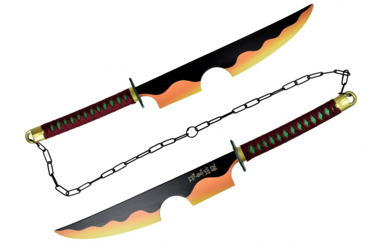 Espada Dupla, Nichirin, Tengen Uzui - Demon Slayer