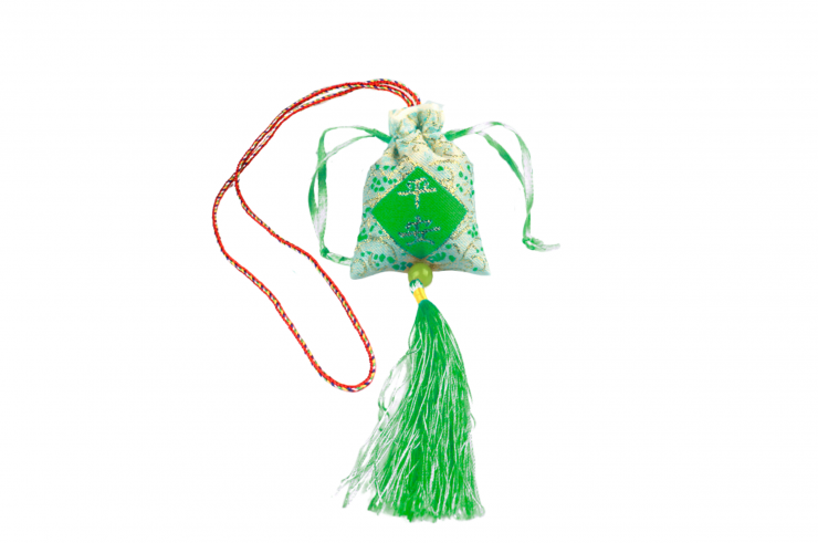 Lucky charm, Bag with pompom