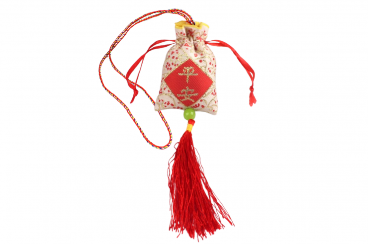 Lucky charm, Bag with pompom