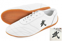 Chaussures Taolu «Wu» Blanches, taille 43 (tachés)